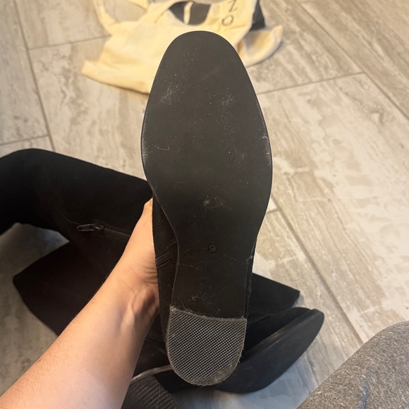 Jeffrey Campbell Black Over the Knee Boots - Picture 3 of 5